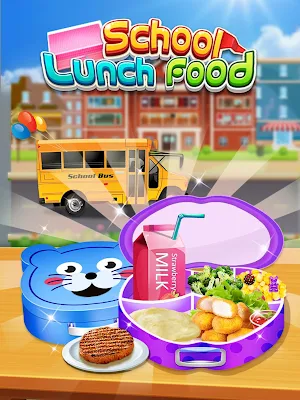School Lunch Food - The Best School Lunch Box Screenshot 3