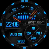 Secret Agent Watch Face V27