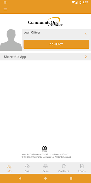 Community One Financial Screenshot 1