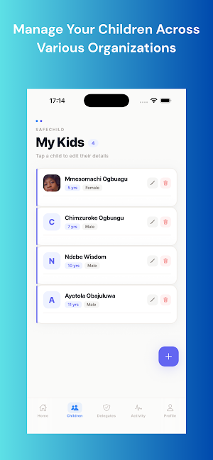 SafeChild Parent Screenshot 2