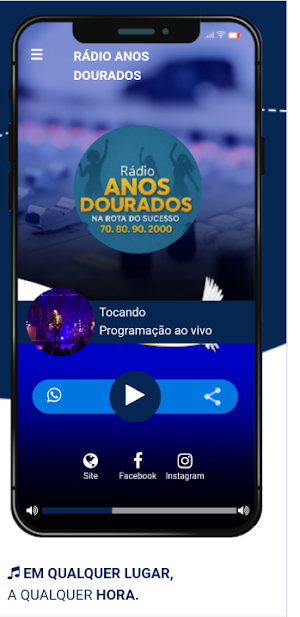 Rádio Anos Dourados Screenshot 0