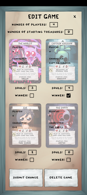 Four Souls Statistics Screenshot 3