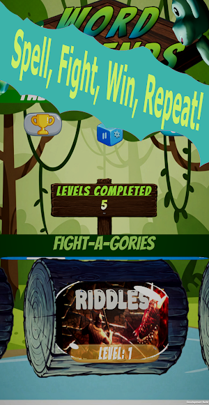 Word Legends: Action Word Game Screenshot 0