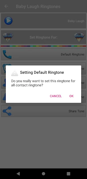 Baby Laugh Ringtones Screenshot 2