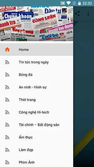 Đọc Báo 24H - Tin tức trong ng Screenshot 0
