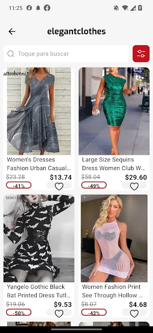 Cheap Women's Dress Screenshot 2