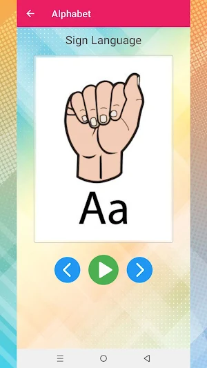Simple Sign Language Screenshot 1