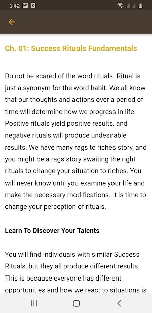 Success Mindset Course Screenshot 3