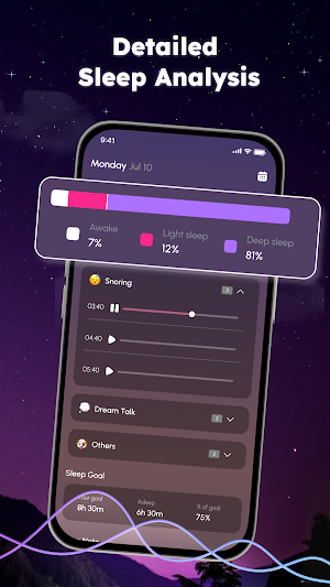 Sleep Monitor - Smart Alarm Screenshot 3