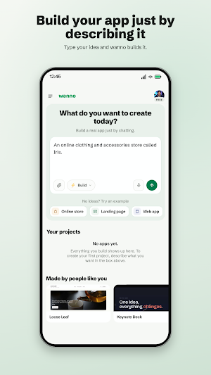 wanno: Website & App Builder Screenshot 0