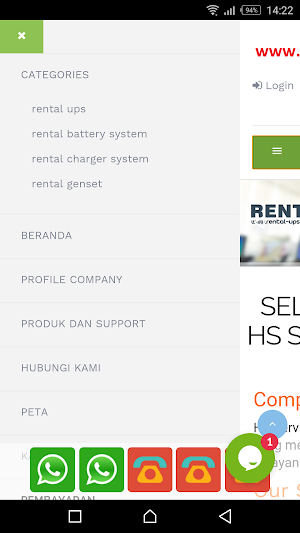 Rental UPS Screenshot 1