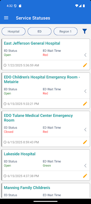 QA ESF8 Portal Screenshot 1