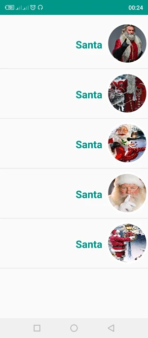 Fake Call from Santa Claus Screenshot 1