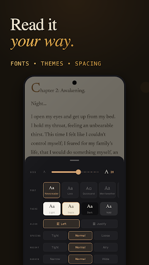 ArcReader: Web Novel Reader Screenshot 3