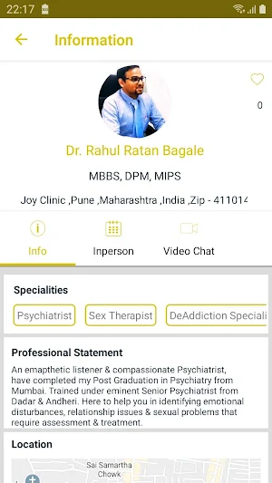 MHealth Clinic Screenshot 2