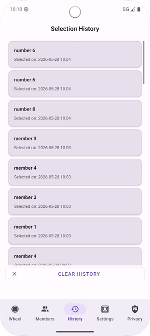 TaskRouletteWheel Screenshot 2