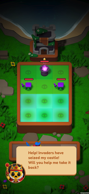 Mini Realm: Merge & Battle Screenshot 0
