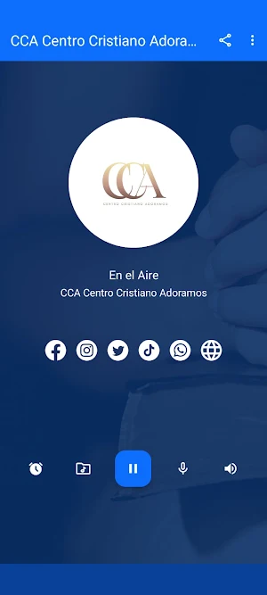 CCA Centro Cristiano Adoramos Screenshot 1