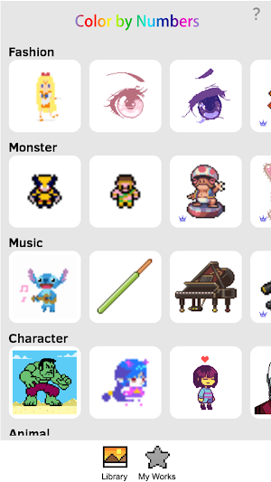 Pixel Color:Color by Numbers Screenshot 0