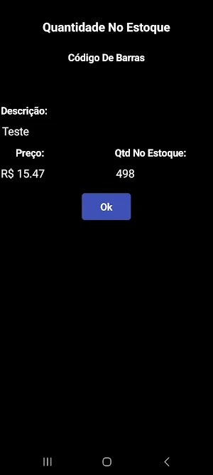 Cupom Não Fiscal e Estoque Screenshot 1