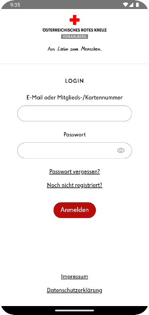 Rotes Kreuz Vorarlberg Screenshot 0