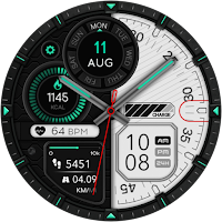 Hybrid Bipolar WS2 Watch Face