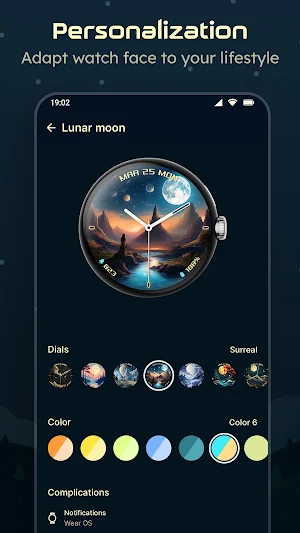 Lunar Watch Faces ULTRA SGW7 Screenshot 2