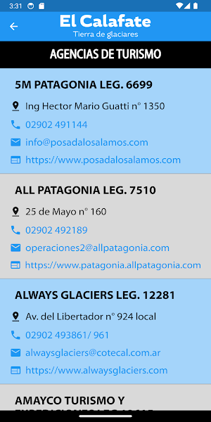 El Calafate Turismo Screenshot 3