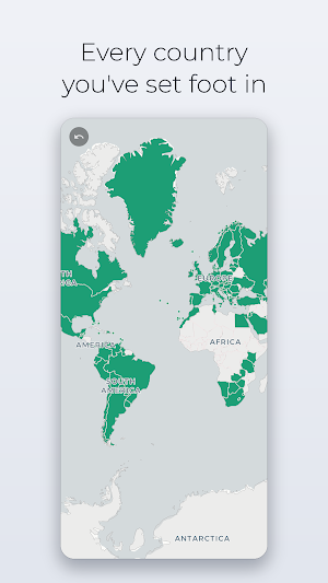 Travel Map Stats Screenshot 3