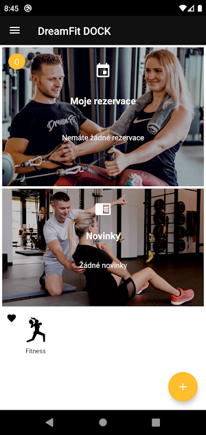 DreamFit DOCK Screenshot 1