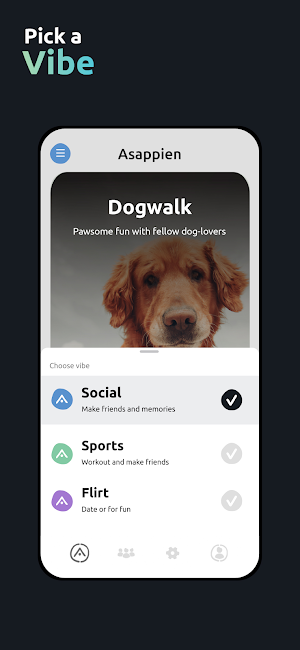 Asappien: Friends, Date, Sport Screenshot 1