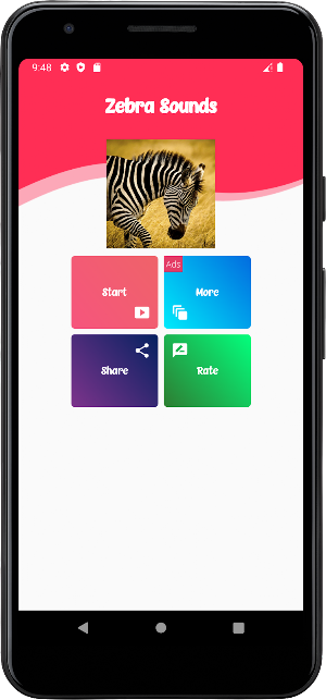 Zebra Sounds Screenshot 0
