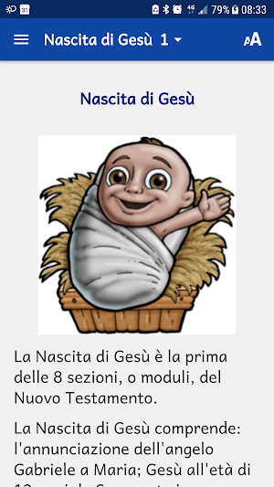 Bibleview - Nascita di Gesù Screenshot 0