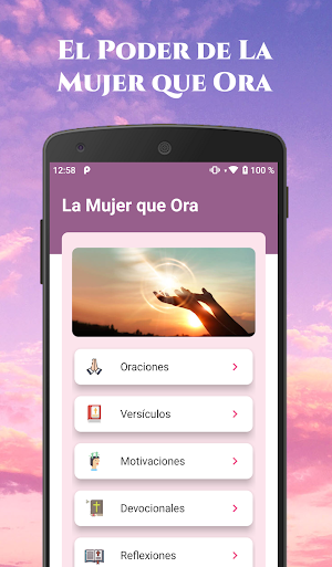 La Mujer que Ora - Reflexiones Screenshot 1