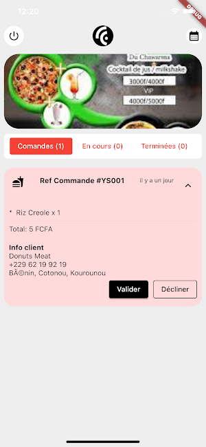 Event Chat Entreprise Screenshot 2