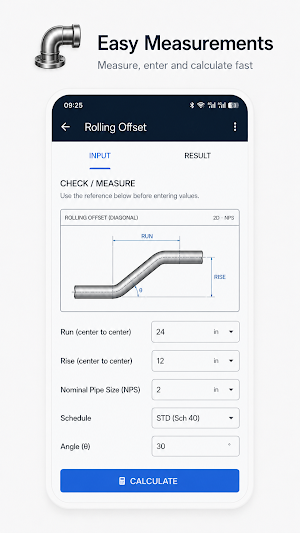 Pipefitter Calculator & Tools Screenshot 3