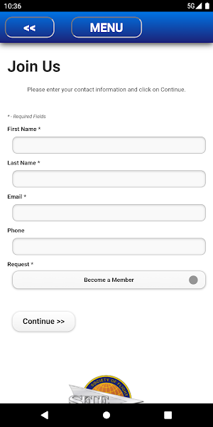 SFTE Mobile App Screenshot 2