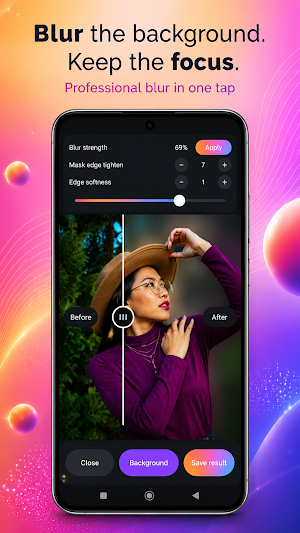 BlurCam – Background Blur Screenshot 1