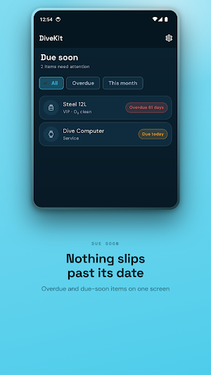 DiveKit: Scuba Gear & Service Screenshot 2