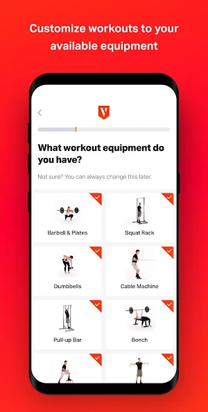 Volt: Gym & Home Workout Plans Screenshot 2
