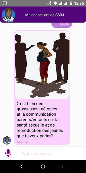 Ma conseillère de santé sexuel Screenshot 3