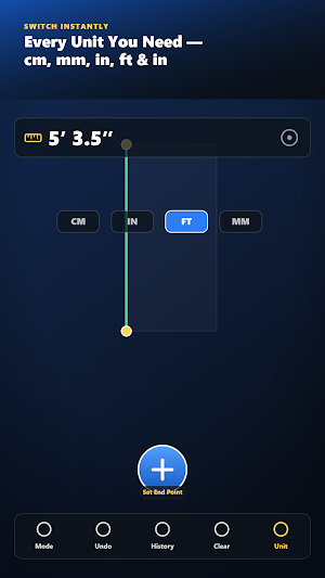 AR Ruler: Tape Measure Camera Screenshot 3