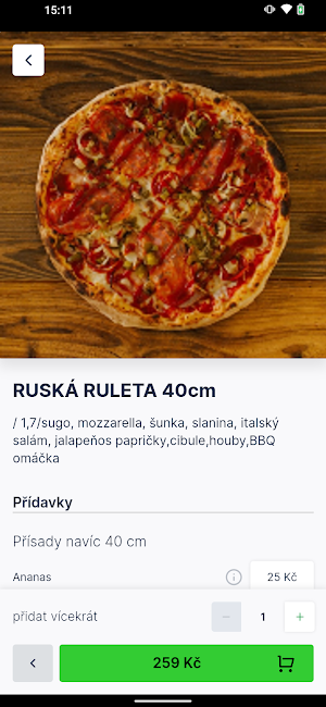 Pizza Alla Stazione Pardubice Screenshot 2