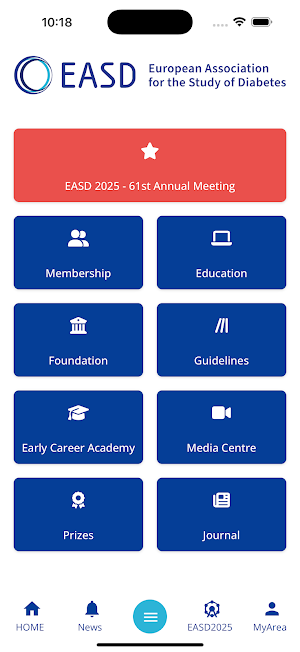 EASD Society App Screenshot 0