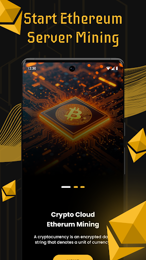 ETH Cloud Mining Ethereum Mine Screenshot 0