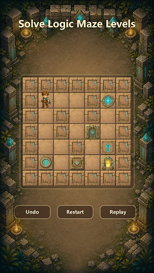 Rune Maze Puzzle Screenshot 3