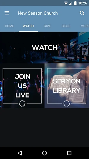 New Season Church Screenshot 1