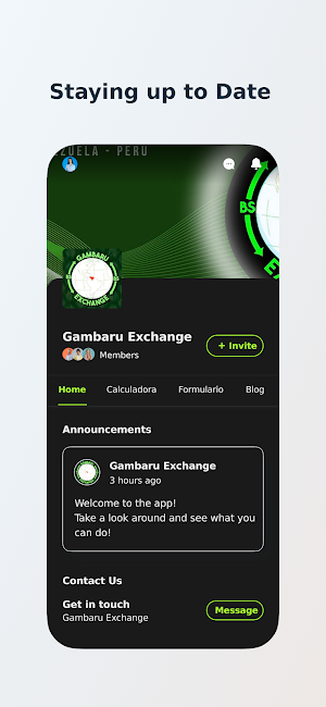 Gambaru Exchange Screenshot 2