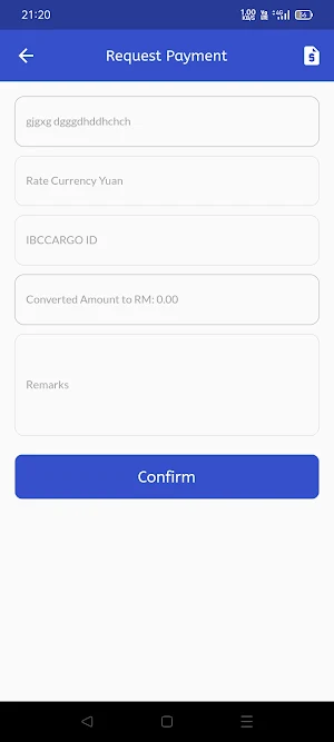 IBCCARGO Admin Screenshot 2
