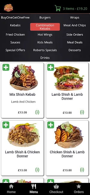 Robertos Pizza Kebab House Screenshot 0